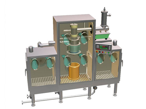 Máquina de acondicionamiento para polvo - Contained Pack Off Systems - Dec Group - para productos a granel / para la industria química / para la industria farmacéutica