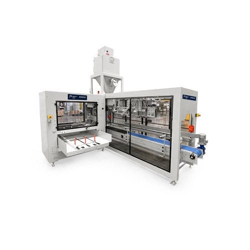 Ensacadora ponderal - CHRONOS OML-1060 B - Bühler Group - enteramente automática / en bolsa tipo cojín / para saco grande
