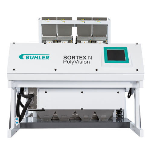 Clasificador para el reciclado de plástico - SORTEX N PolyVision - Bühler Group - óptico / por colores / automático