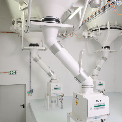 Dispositivo de descarga de hormigón - MFVH series - Bühler Group - para edificio / para silo / para productos a granel