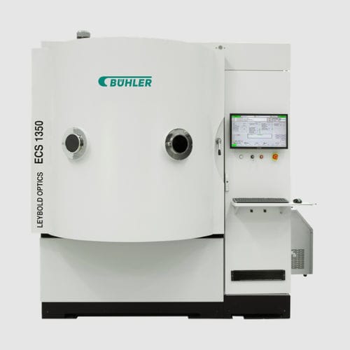 Máquina de recubrimiento al vacío antirreflejo - ECS 1350 - Bühler Group - reflectante / para la fabricación de lentes RX