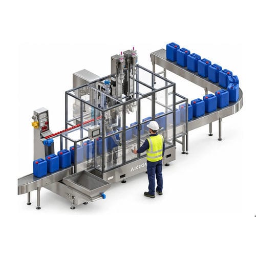 Llenadora automática - AiCROV - de botellas / de botes / de bidones