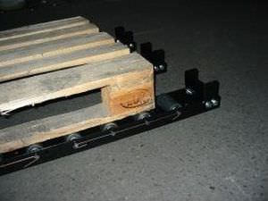 Rieles transportador de rodillos - NEOLUTION SAS - horizontal / de transporte / para palés