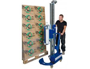 Robot enfardador con plataforma giratoria - NEOLUTION SAS - semiautomático / para palés