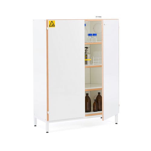 Armario de almacenamiento - 755230 - AJ Produkter - de suelo / con estantes / con puertas dobles