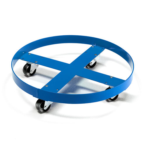 Plataforma rodante de metal - 31119 - AJ Produkter - circular / para barriles