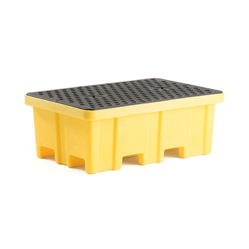Paleta de retención de 2 bidones - 24788 - AJ Produkter - de polietileno