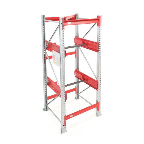 Sistema de estanterías para depósito de almacenamiento - 23721 - AJ Produkter - de manipulación / para carretes / de acero
