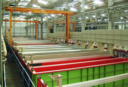 Instalación de anodizado automática - SAT S.p.A. (Surface Aluminium Technologies)