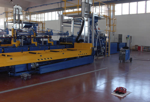 Cabina de chorro de arena a presión - TURBOMATT - SAT S.p.A. (Surface Aluminium Technologies) - automática