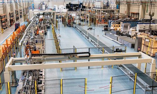 Línea de producción de paneles - Fagor Arrasate S.Coop. - de armarios frigoríficos / automática / flexible