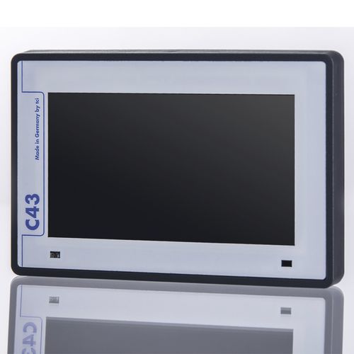 Autómata programable por red Ethernet - C43-XS - TCI - con HMI de pantalla táctil integrada
