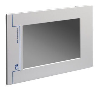 Autómata programable para montaje en panel - C70-XS - TCI - por red Ethernet / para bus / con HMI de pantalla táctil integrada
