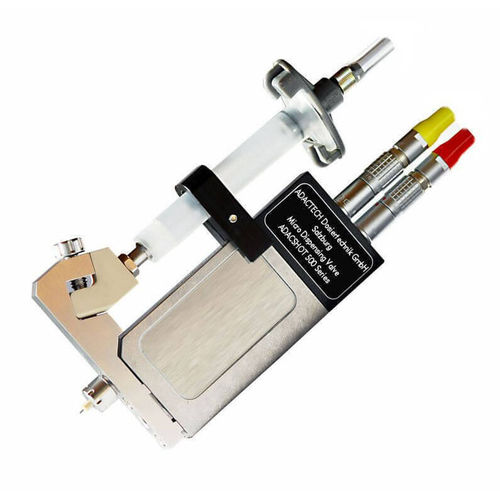 Microdosificador para medios de alta viscosidad - ADACSHOT- 500 series - Adactech Technologies GmbH - piezoeléctrico / continuo / a chorro