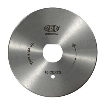 Hoja de sierra circular - 10CEXTG - RASOR ELETTROMECCANICA S.R.L. - de acero / de uso universal