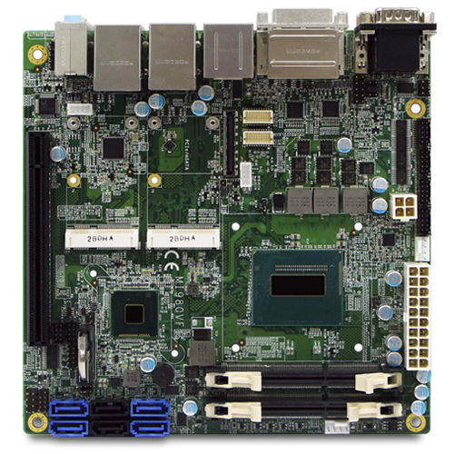 Placa madre mini-ITX - MI980 - IBASE TECHNOLOGY - Intel® Core™ i series / Intel® QM87 / Intel®