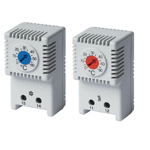 Termostato bimetálico - TH series - Alfa Electric - reglable / NC / NA