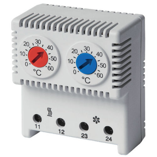 Termostato bimetálico - TH series - Alfa Electric - reglable / NC / NA
