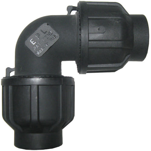 Racor hidráulico - 09 series - OMI Officine Meccaniche Industriali - de rosca / con anillo cortante / acodado