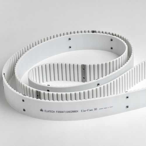 Correa ranurada - EFT series - Elatech S.r.l. - dentada / de poliuretano / de posicionamiento