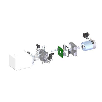 Grupo hidráulico con motor hidráulico - HYDRONIT Srl - para PC para entorno industrial / compacto / modular