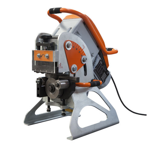 Achaflanadora eléctrica - UZ18 HardWorker - NKO MACHINES - móvil / de chapa / de gran velocidad