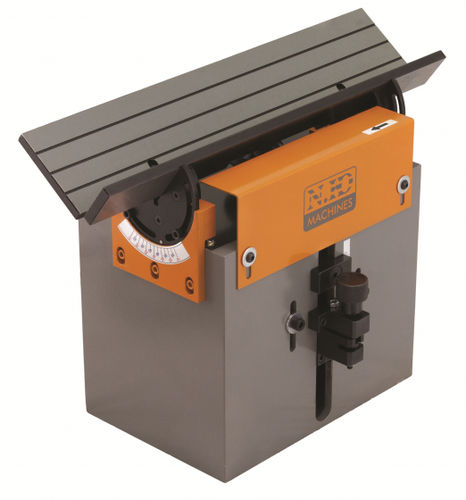 Achaflanadora con desbarbadora eléctrica - B3 - NKO MACHINES - portátil de mano / para metal / con ángulo ajustable