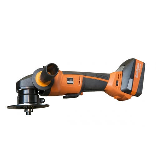 Achaflanadora con batería - B5 CORDLESS - NKO MACHINES - portátil de mano / de chapa / con controlador de velocidad