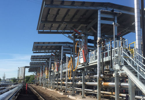 Plataforma de carga - Safe Rack - para vehículo ferroviario
