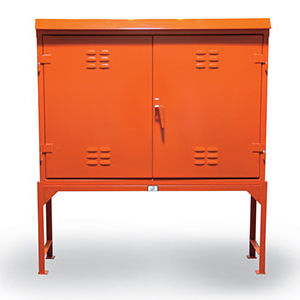 Armario de almacenamiento - Safe Rack - de suelo / con puerta / para la industria