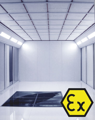 Luminaria - EX series - C.C.E.A. Lighting - LED / para sala blanca / de laboratorio