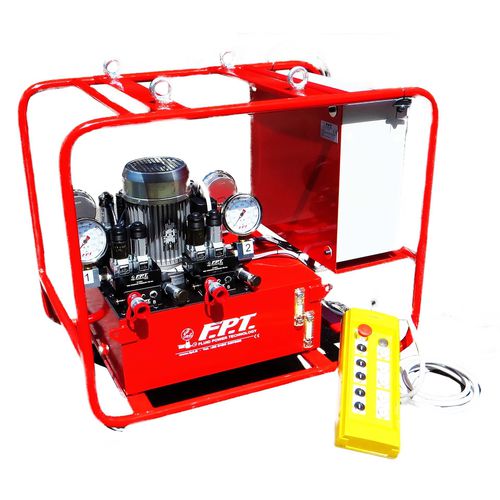 Grupo hidráulico con motor eléctrico - FPT SPLIT FLOW  - FPT Fluid Power Technology - de elevación / para obra / de alta presión