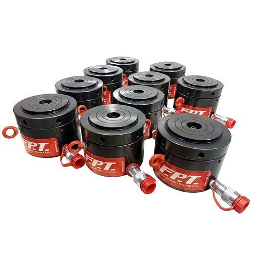 Cilindro con contratuerca de seguridad - CSE GS C - FPT Fluid Power Technology - hidráulico / de simple efecto / para aplicaciones de elevación