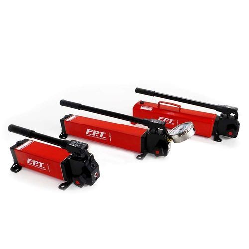 Bomba hidráulica de pistón - PDSA series - FPT Fluid Power Technology - de mano / de aluminio / para aplicaciones industriales