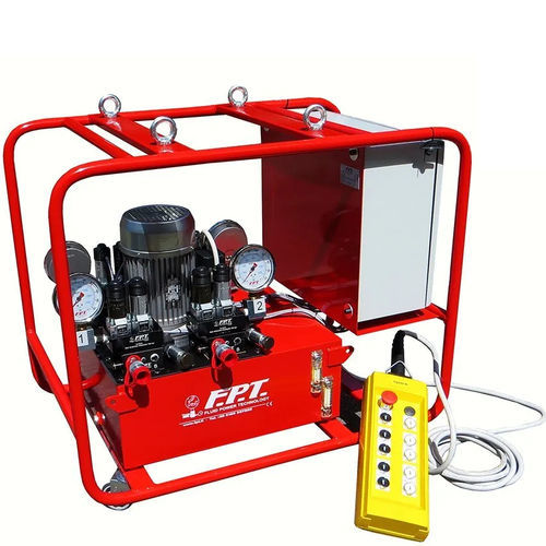 Grupo hidráulico con motor eléctrico - FPH-MS  - FPT Fluid Power Technology - con motor de gasolina / de alta presión / de bomba