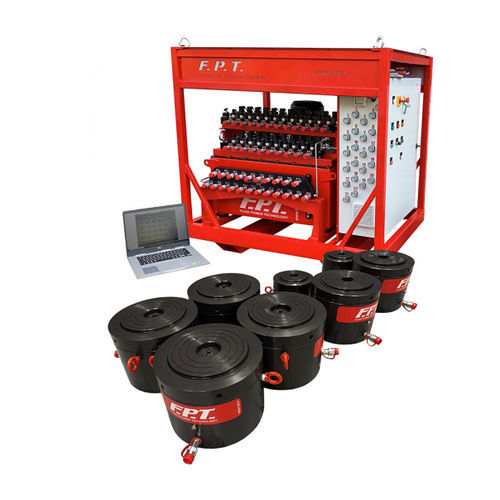Sistema de elevación síncrono - FPT SYNCRO  - FPT Fluid Power Technology - hidráulico / cilindros / para cargas pesadas