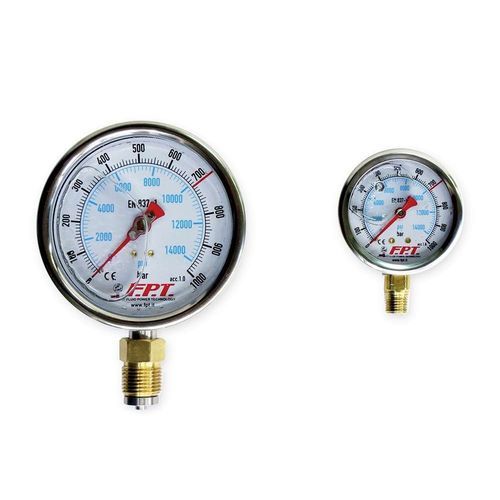 Manómetro de esfera - MD series - FPT Fluid Power Technology - roscado / G 1/2 / NPT 1/4