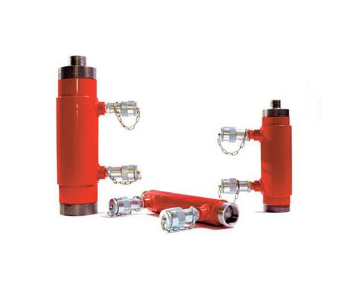 Cilindro hidráulico - CDE series - FPT Fluid Power Technology - de doble efecto / robusto / para prensa