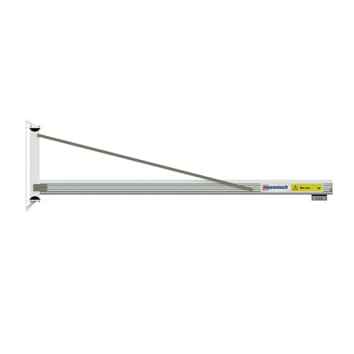 Grúa pluma de pared - Mechcrane™ LVS/AVS series - Movomech - rotativa / triangular / ergonómica