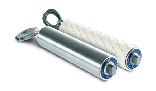 Mototambor monofásico / trifásico - RAM 84-T1 - Nuova Omec - LanRul - asíncrono / para aplicaciones ligeras / de acero inoxidable