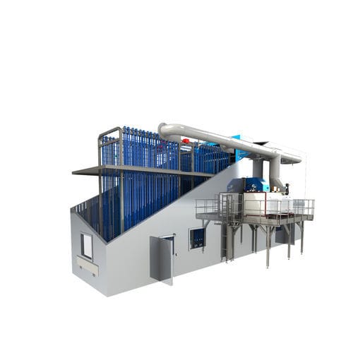 Horno pasante - MVS PROOFER - Mecatherm S.A. - tratamiento térmico / eléctrico / con circulación de aire