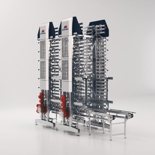 Sistema de manipulación continuo - MUB - Mecatherm S.A. - vertical / modulable / flexible