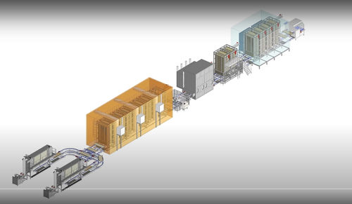 Línea de producción de panes de baguettes - MECAAUTHENTIK - Mecatherm S.A. - automática / de 1 vía