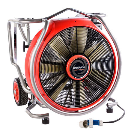 Ventilador de pie - ESV280 - LEADER - helicoidal / de circulación de aire / industrial