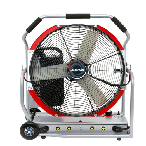 Ventilador de pie - E-FAN 18'' - LEADER - portátil / helicoidal / de circulación de aire