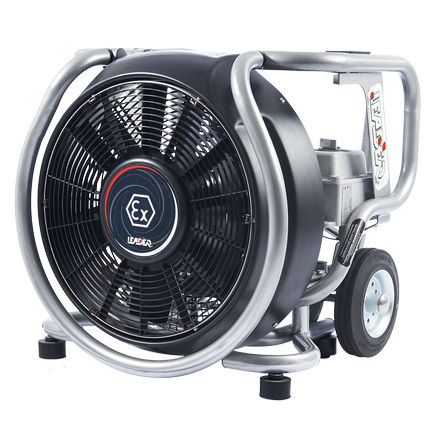 Ventilador ATEX - ESX230 - LEADER - móvil / helicoidal / de circulación de aire