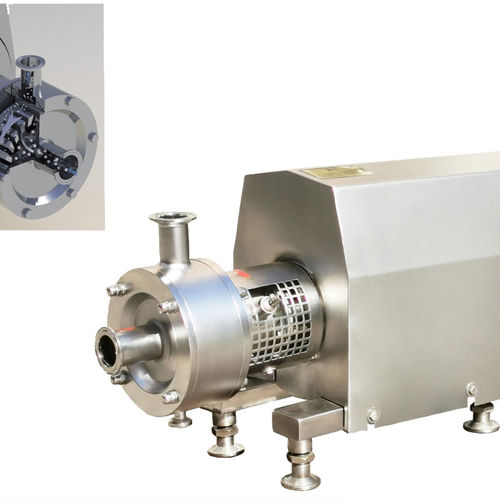 Mezcladora de rotor y estator - BORHP 1 series - Wenzhou BOAO Mechanical Manufacturing Co.,Ltd. - batch / líquido-sólido / monoetapa
