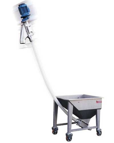 Transportador de tornillo - MAR 100 - GIMAT SRL - inclinado / de transferencia / flexible