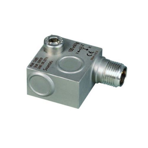 Acelerómetro triaxial - SV 85 - SVANTEK Sp. z o.o. - piezoeléctrico / hermético / industrial