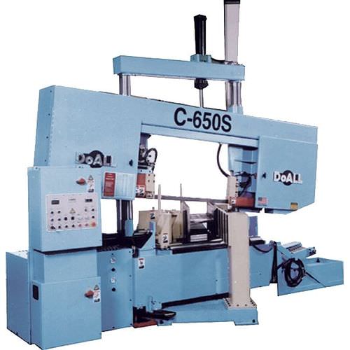 Sierra de cinta - 26" (660 mm) @ 90° | C-650S - DoALL Sawing Products - horizontal / automática / de doble columna